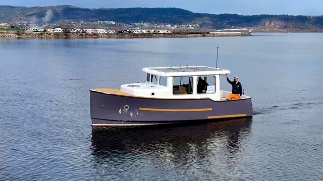 Denne båten kan gå for evig – så lenge sola skinner