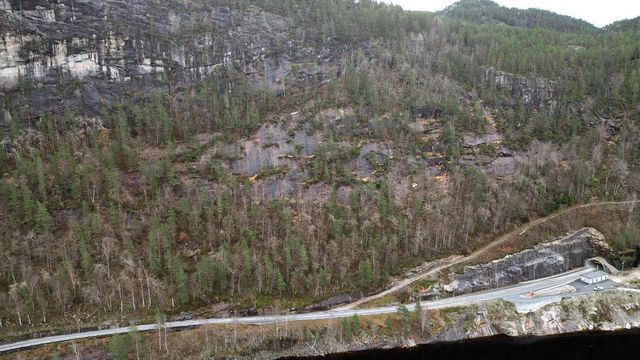 Må skredsikres før tunnelprosjekt til 740 millioner kan starte