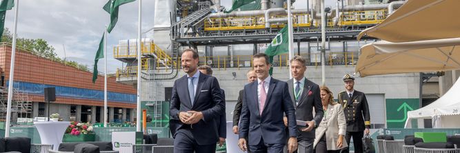 Illustrasjon av Fanget kun 58.000 tonn CO2 fra sementfabrikken i fjor