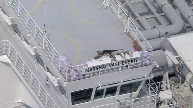Estiske myndigheter: Har bilder av bevæpnet russisk tankskip i Finskebukta