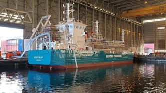 Illustrasjon av Spår knapphet på LNG-bunkringsskip