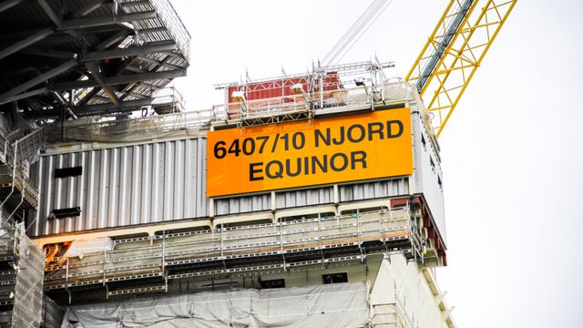 Hvordan kunne olje fra Njord-feltet nå land?
