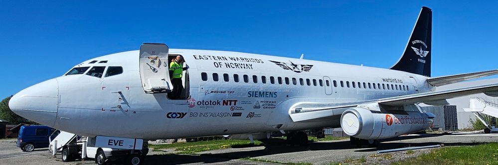 Illustrasjon av Lyst på et passasjerfly i hagen?