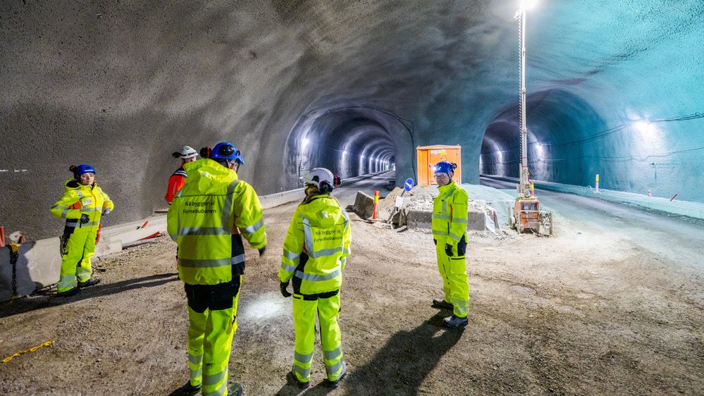 Illustrasjon av  – På det minste hadde vi sju meter berg