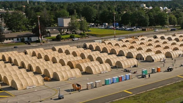 Slik vil USA kunne innkvartere 576 soldater ved Rygge flystasjon