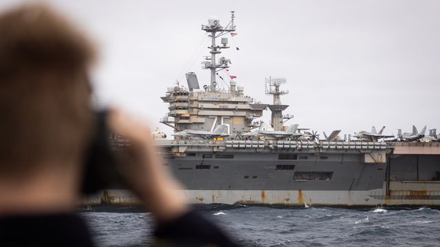 Harry S. Truman har ankommet Oslo