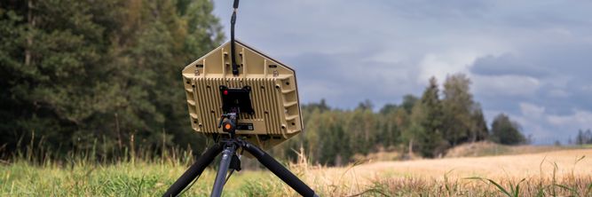 Illustrasjon av Passiv «pizzaeske» avslører droner