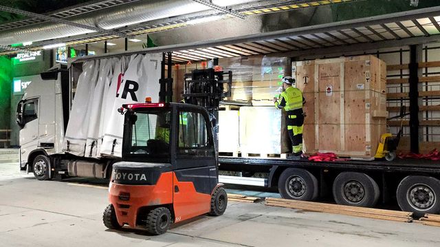 Norges største superdatamaskin er klar til montering