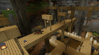 Illustrasjon av Deepminds KI har lært seg å spille Minecraft – helt på egen hånd