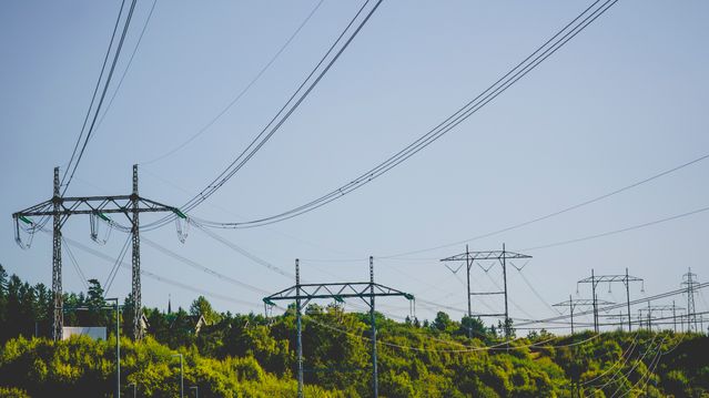 Derfor kan ikke kraftlinjene frakte like mye strøm i varmen