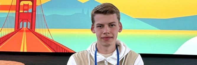Illustrasjon av Adrian (18) utvalgt til eksklusivt program