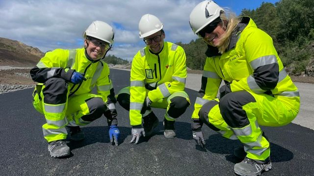 Først med sirkulær asfalt – nå sjekker forskerne hvor bra den er