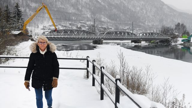 Frykter Bane Nors sikring av jernbanebrua vil gi oversvømmelse på Otta