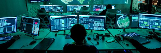 Illustrasjon av Russland skal etablere Starlink-lignende tjeneste