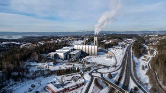 Illustrasjon av Microsoft skal betale for karbonfangst på avfall i Oslo