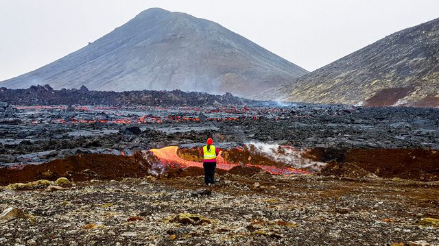 Unikt forsøk ga bedre kontroll på lavastrømmen etter utbrudd