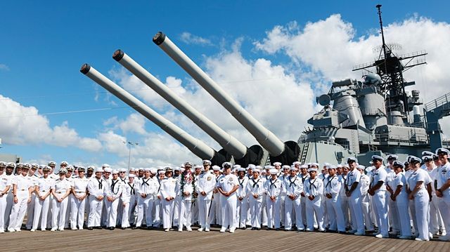 USAs marine deler Trumps ønske om større krigsskip