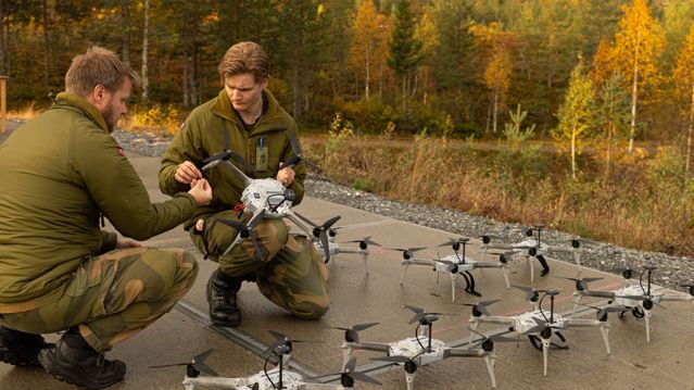 Hæren skrur opp tempoet på drone-anskaffelser noe voldsomt