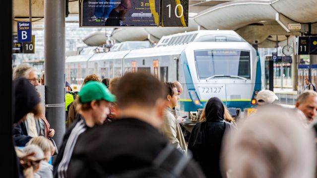 Ett av fem tog forsinket i august – kan bli verste sommer på fem år