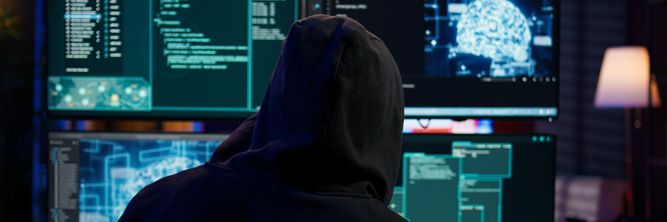 Illustrasjon av Utsatt for svært cyberangrep – med KI i hovedrollen