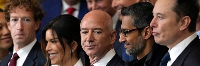 Illustrasjon av De fleste europeere tror at Trump har en «killswitch» til Europas internett