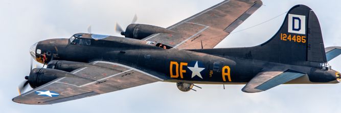 Illustrasjon av Gammelt bombefly funnet nær planlagt strømanlegg i Nordsjøen