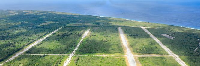 Illustrasjon av Den største flybasen under 2. verdenskrig settes nå i stand igjen