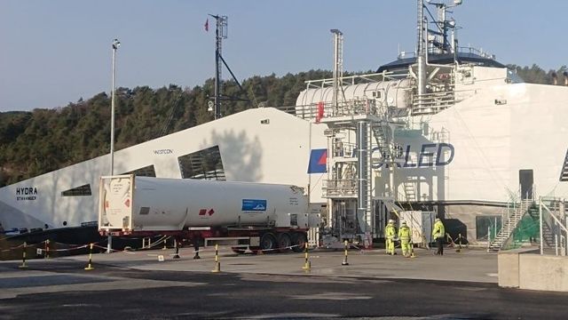 En fjerdedel av støtten til hydrogenskip er kansellert