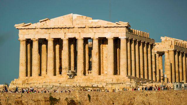 Første gang på århundrer: Akropolis er fritt for stillas