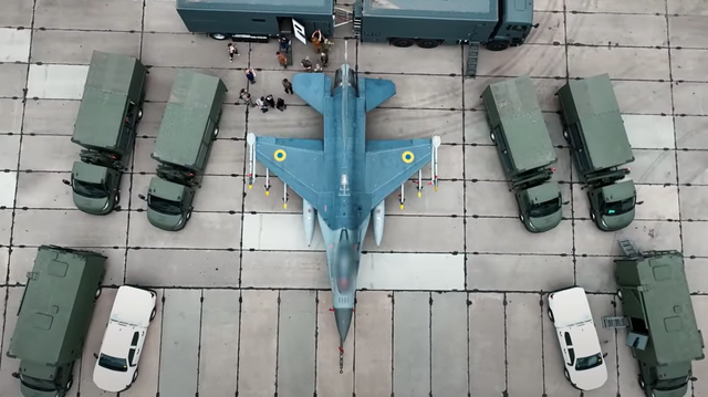 Nå kan ukrainske F-16-fly klargjøres på nye steder