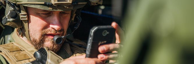 Illustrasjon av Northcom skal gi Forsvaret feltkommunikasjon for 480 millioner