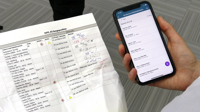 Pasientjournal på mobil: Nå har alle sykehus på Vestlandet og Midt-Norge tilgang