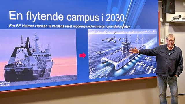 – Noreg treng denne flytande campusen