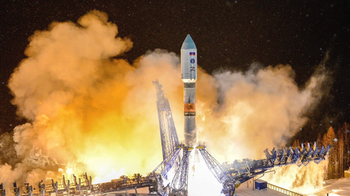 Illustrasjon av Russlands svar på Starlink: Derfor er Ukraina bekymret