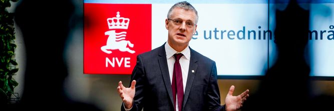 Illustrasjon av NVE-sjefen: – Det er viktig at kraftprodusentene tar inn over seg ansvaret