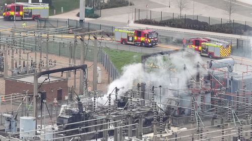 Illustrasjon av Heathrow-lufthavnen kunne bruke strøm fra flere trafostasjoner