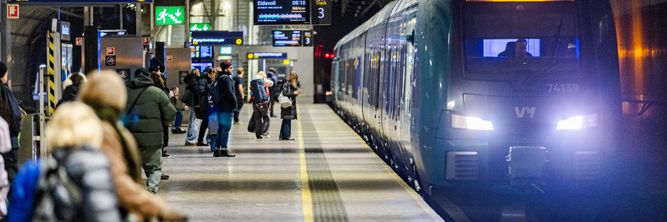 Illustrasjon av Små grep har gitt bedre flyt i togtrafikken