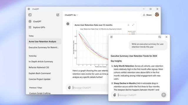 Chat GPT har fått sin egen Windows-app