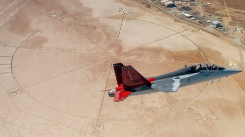 Illustrasjon av Dette kan bli morgen&shy;dagens treningsfly for norske kampflypiloter
