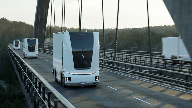 Selvkjørende lastebiler skal ut på veiene i Moss – kan krysse Svinesund neste høst