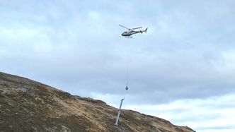 Illustrasjon av Fjernstyrte skredtårn skal sikre fjell­overganger i vinter