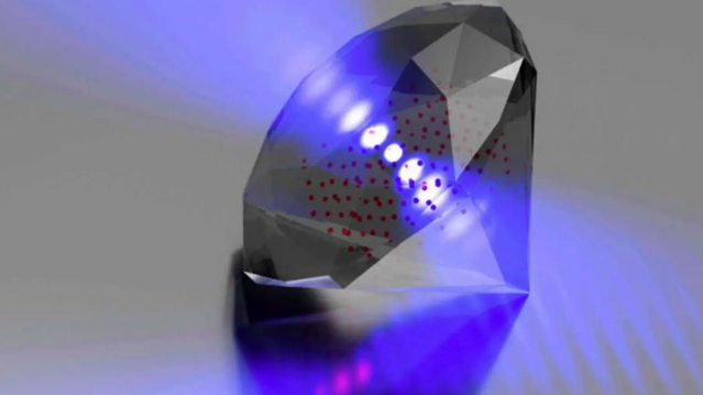 Data som lagres i diamanter, kan holde i millioner av år