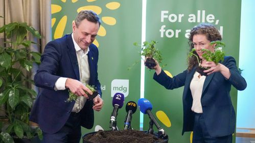 Illustrasjon av Å samarbeide med Ap kan være verre enn å få tyn fra Listhaug