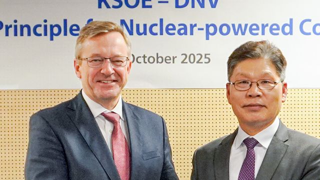 Kjernekraftdrevet skipskonsept får godkjenning