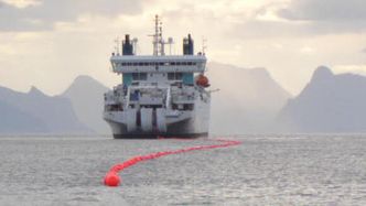 Illustrasjon av – Droner som ødelegger kabler på egenhånd, vil være bekymringsfullt