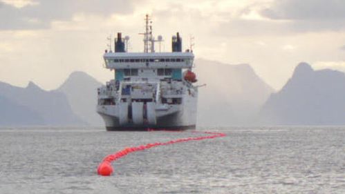 Illustrasjon av – Droner som ødelegger kabler på egenhånd, vil være bekymringsfullt