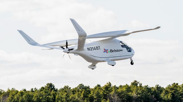 For første gang fløy et elektrisk fly et ruteflystrekk i Norge