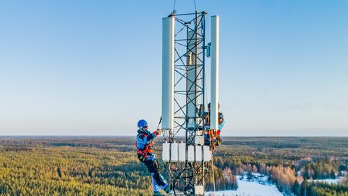 Illustrasjon av Mobilnettene kan bli kraftleverandører