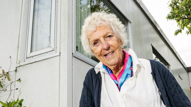 Huset er kledd med aluminium – er så godt som vedlikeholdsfritt