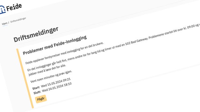 IT-trøbbel rammet eksamen: – Ingen indikasjoner på angrep